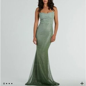 Kenia Ombre Glitter Mesh
Mermaid Dress
